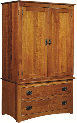 2 Piece Armoire